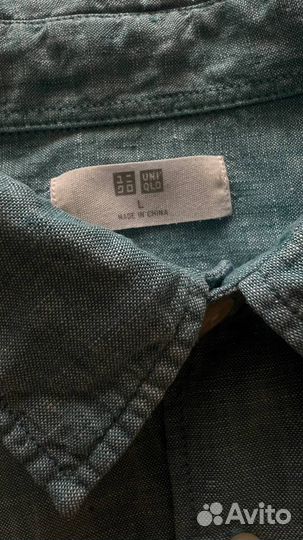 Рубашка Uniqlo из льна