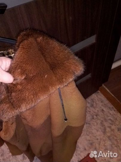 Шуба бобрик норка 50-52