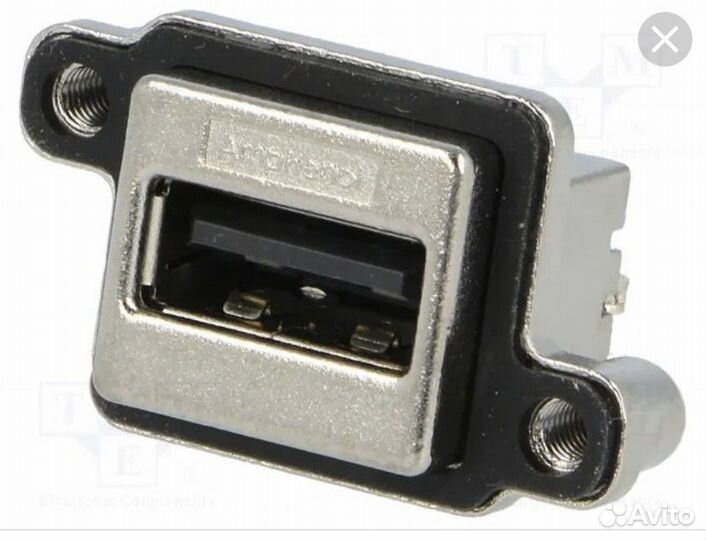 Amphenol usb 2.0, 4 дорожки
