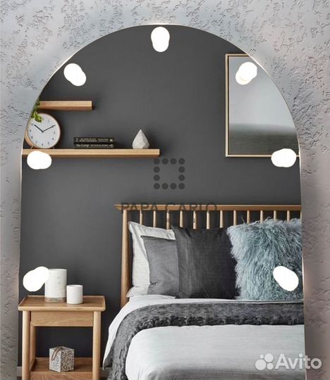 Зеркало с лампочками