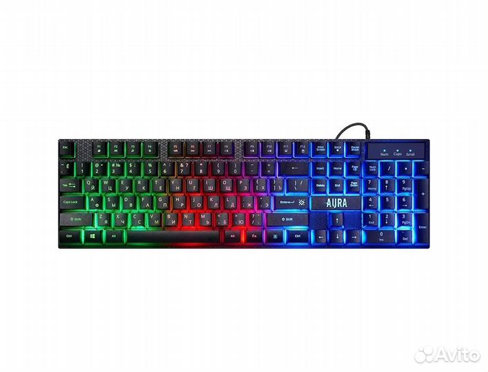 Клавиатура+мышь игровая Defender Aura