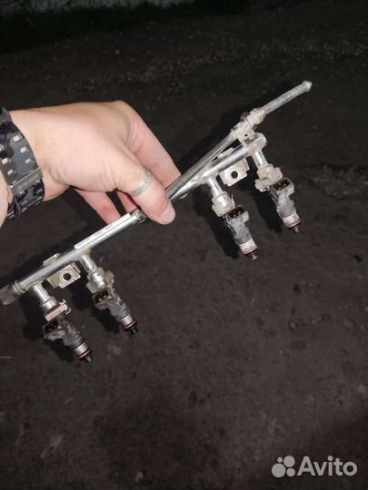 Топливная рампа ваз 2114 с форсунками