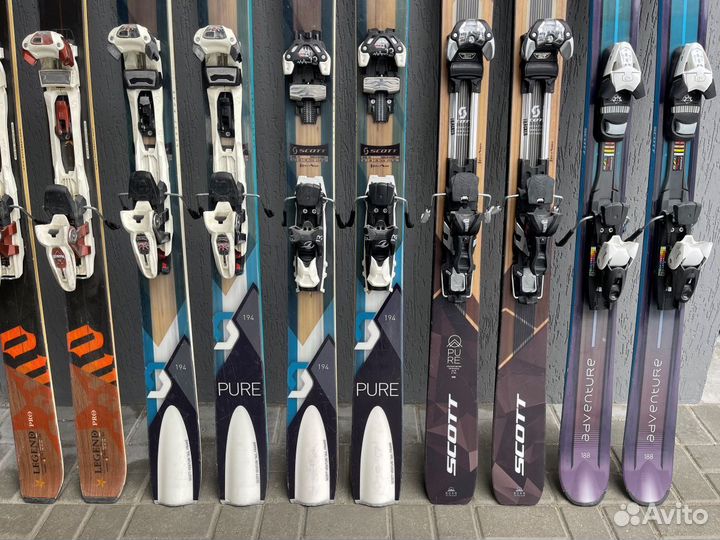 Лыжи горные фрирайд/ скитур scott, dynastar