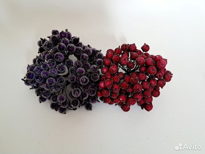 Ягоды для декора. Ягоды в сахаре