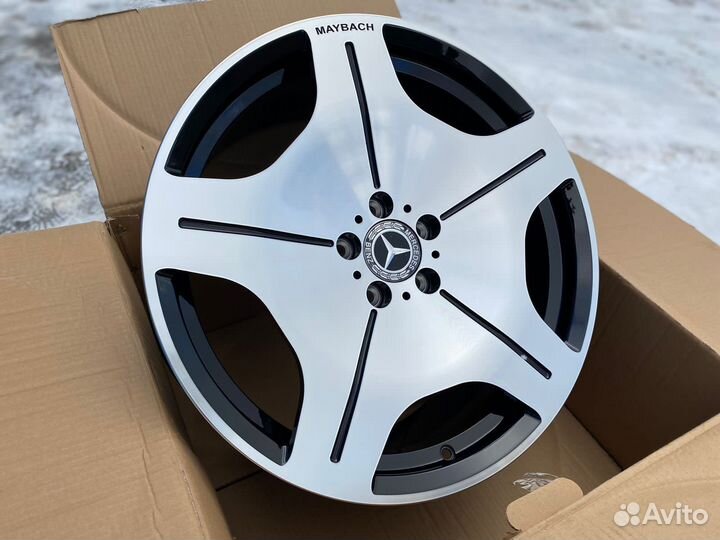 Диски кованые R-20 разноширокие Mercedes Maybach