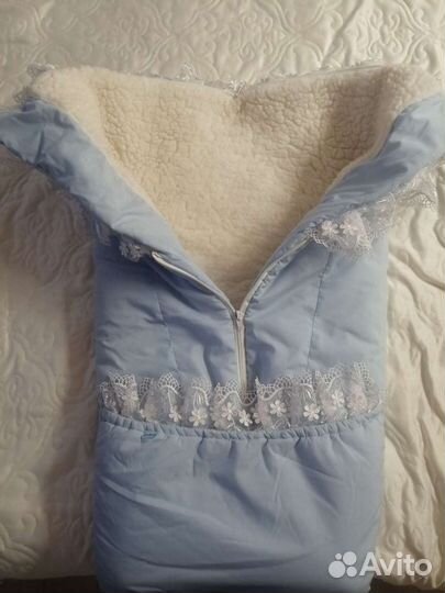 Конверт зимний на овчине