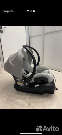 Автолюлька maxi cosi с базой isofix