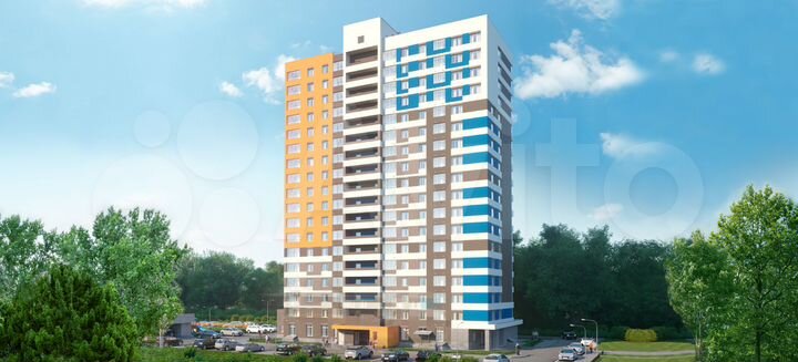 1-к. квартира, 35,8 м², 2/18 эт.