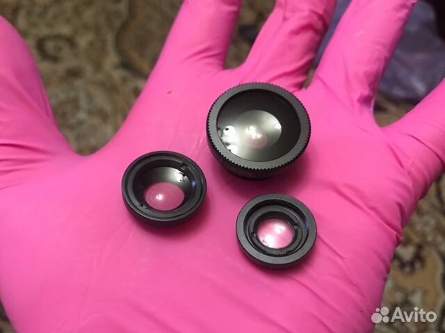 Объективы для смартфона (прищепка)