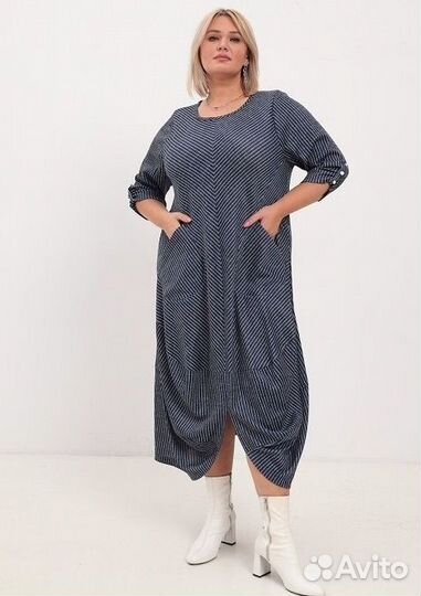 Бохо Шик Стильное эффектное платье Россия 56-58