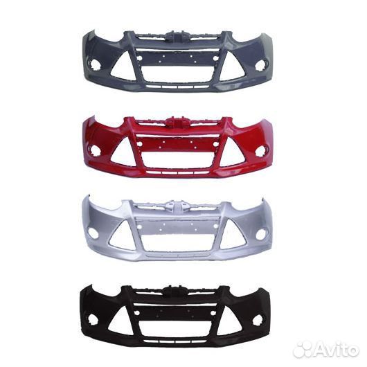 Передний бампер на ford focus 3