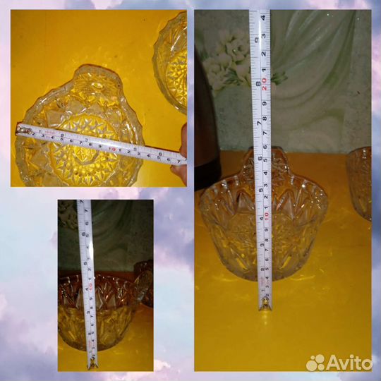 Хрусталь СССР салатники