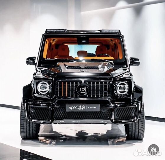 Колпак карбон brabus тюнтнг на Mercedes G63