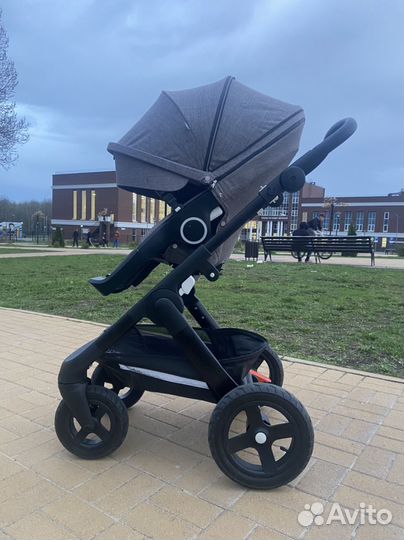 Коляска Stokke Trailz V6 серая