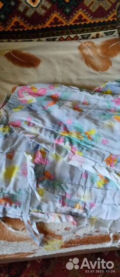 Мягкие бортики для детской кроватки