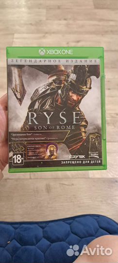 Диск на Xbox one ryse