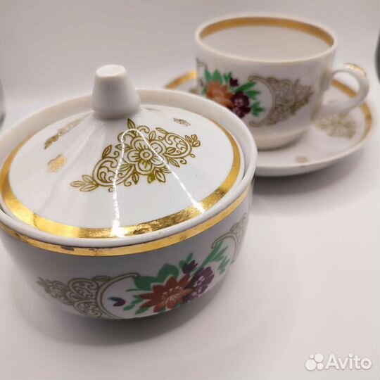 Сахарница + чайная пара