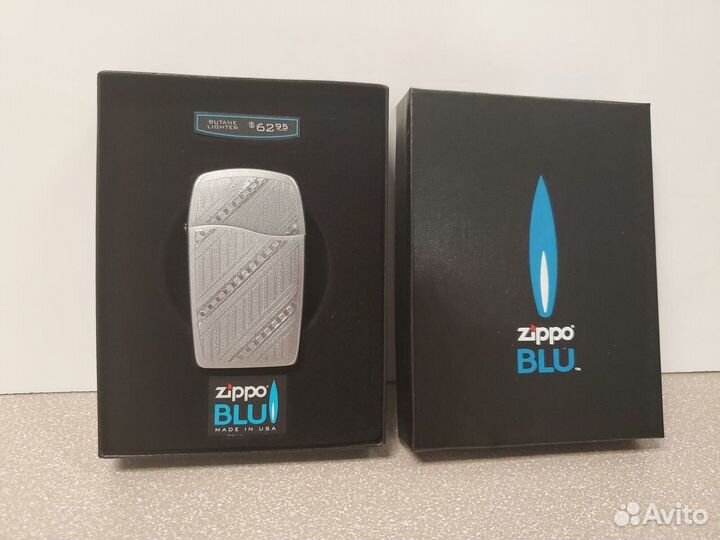 Газовая Зажигалка Zippo Blu 30029 Chrome Pathways