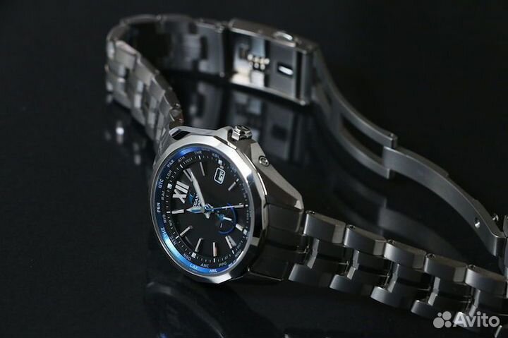 Casio Oceanus OCW-S3400-1A manta Radio Solar