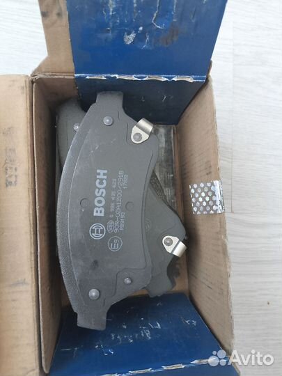 Тормозные колодки bosch Opel Astra 0986495423