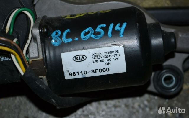 Моторчик дворников Hyundai / Kia Опирус