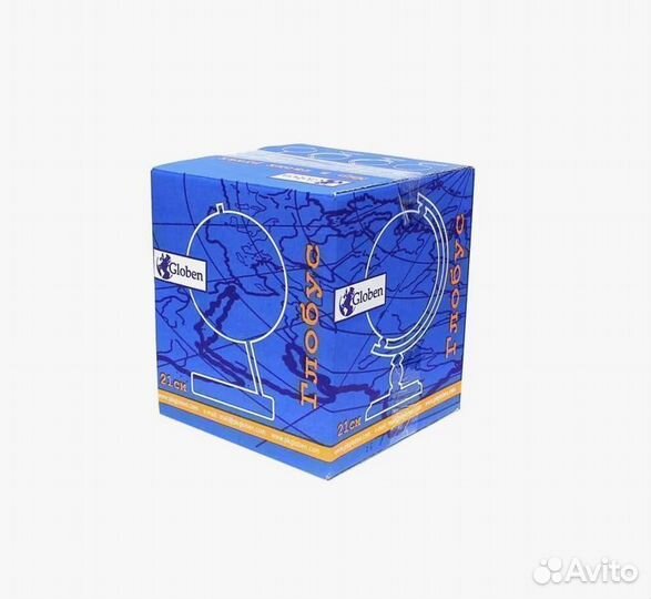 Глобус физический 210 мм рельефный