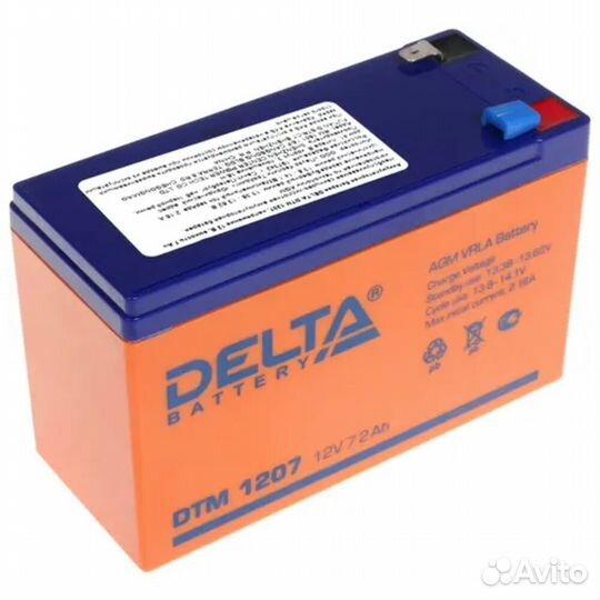 Батарея Delta DTM 1207, 12V 7Ah (Battery #67630