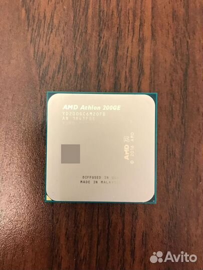 Процессор AMD athlon 200ge AM4
