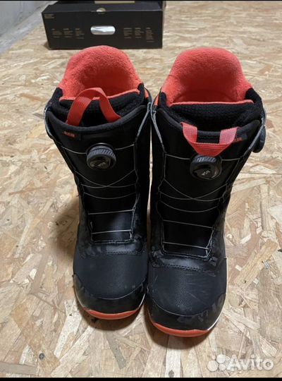 Ботинки для сноуборда Burton Ruler Boa black/red