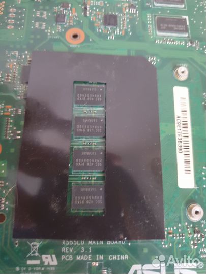 Материнская плата X555LD rev:3.1 для ноутбука Asus