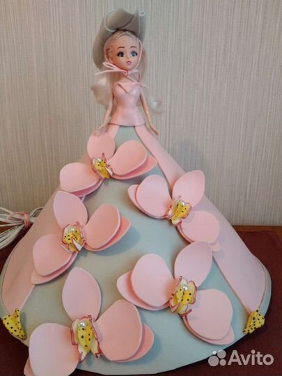 Кукла-светильник из изолона