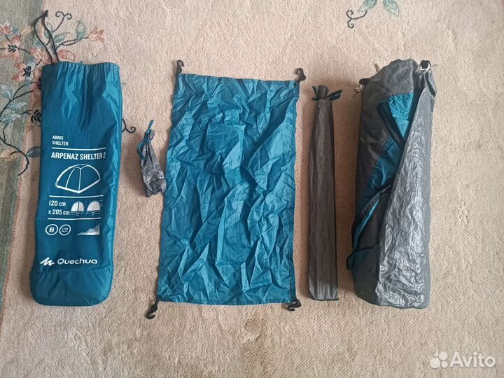 Палатка quechua arpenaz shelter 2