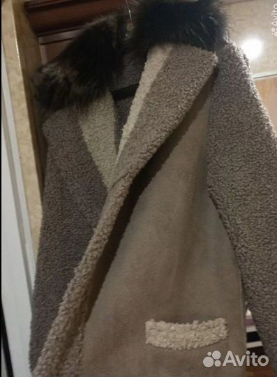 Дубленка искусственная женская 50 52