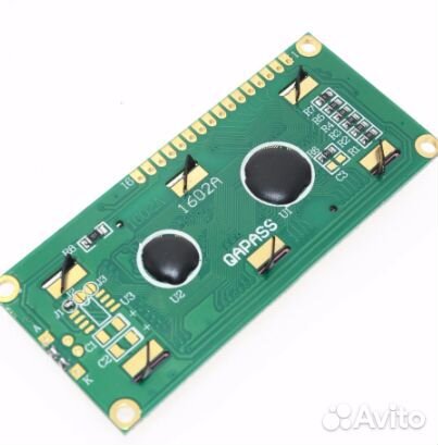 ЖК дисплей LCD 1602, адаптер PCF8574 I2C