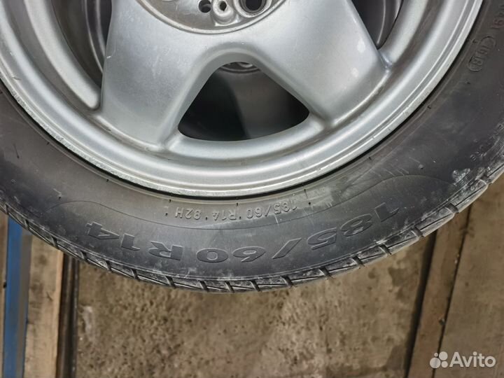 Литье диски r 14 4 98 с резиной