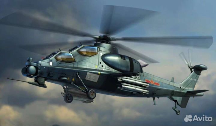 Авиация модель вертолёта Hobby Boss Z-10