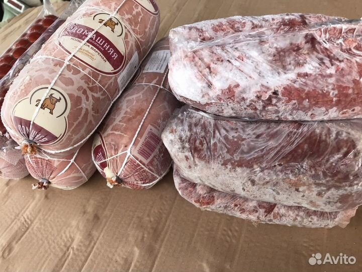 Колбаса и костный остаток