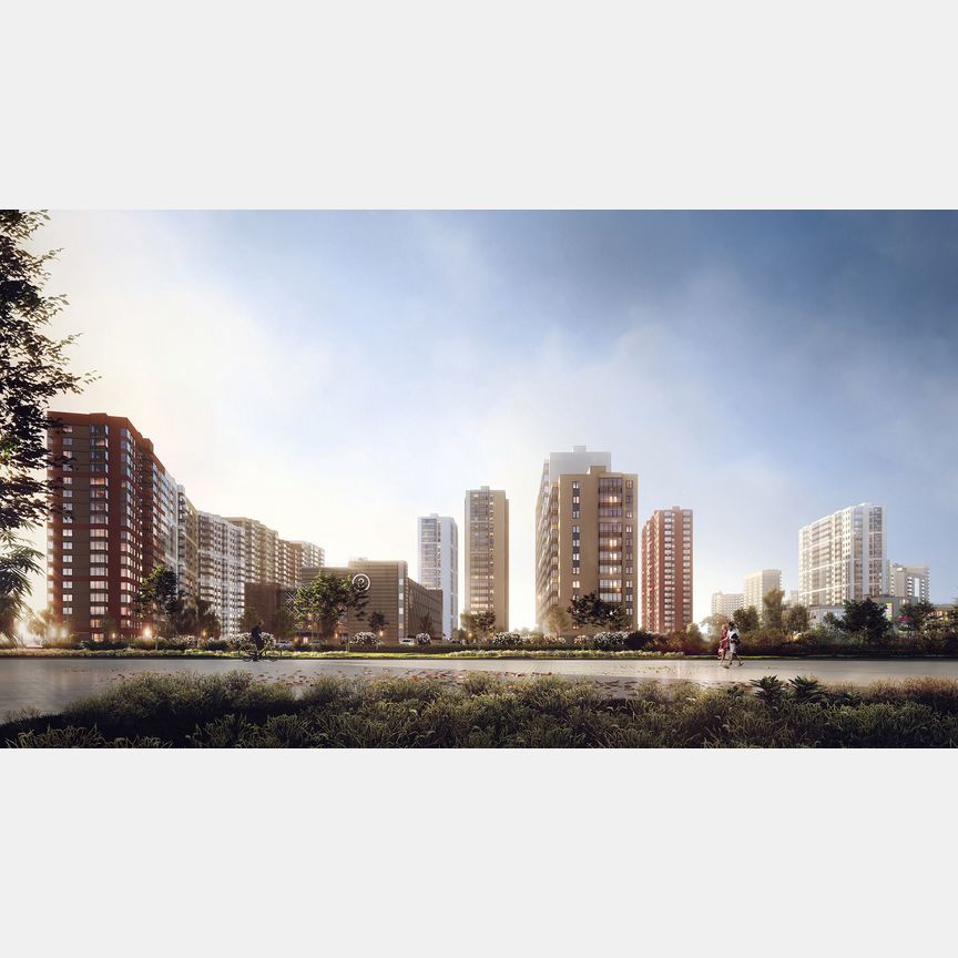 2-к. квартира, 48,5 м², 2/21 эт.