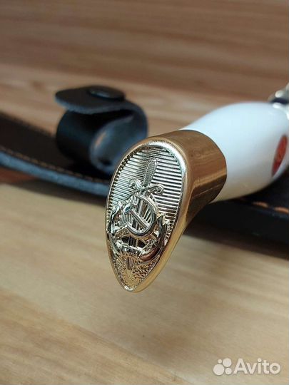 Нож финка нквд белый