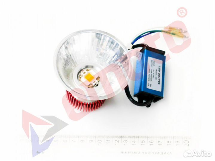 Лампа головного света LED A-01-18W Супер яркая