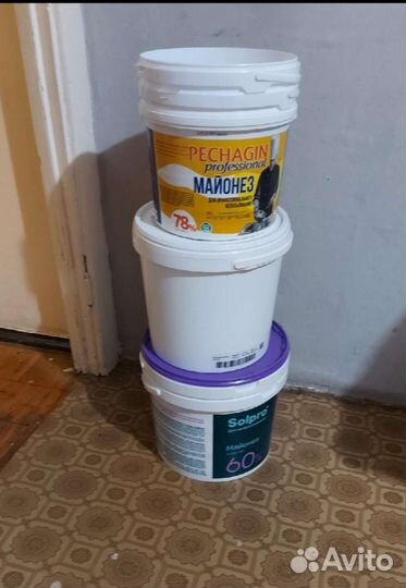 Ведро пластиковое с крышкой 10л