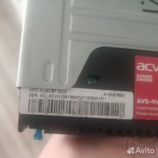 Магнитола acv avs-916BM