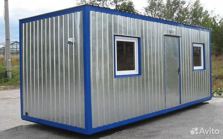 Металлическая бытовка б/у