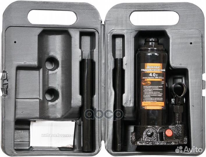 Домкрат бутылочный (4 т) (194-372 мм) 