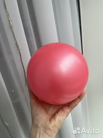 Мяч розовый для художественной гимнастики 15