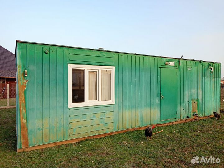 Вагон бытовка с баней