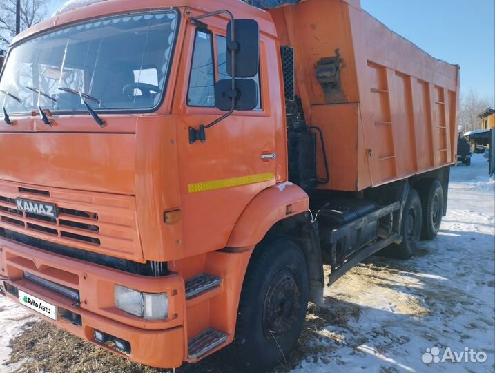 Самосвал 20 м³ КАМАЗ 6520, 2009