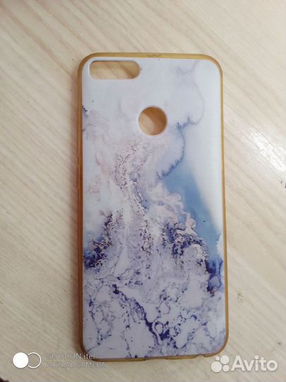 Силиконовый чехол с картинкой на MI A1