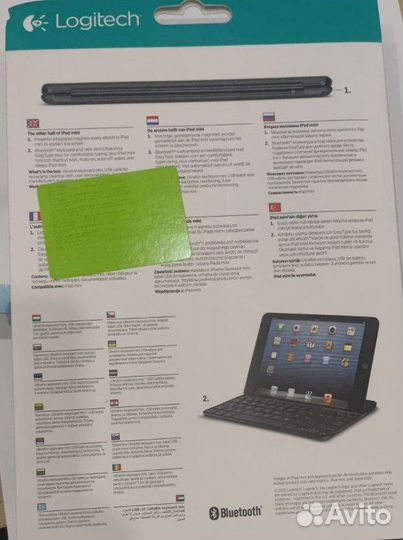 Беспроводная клавиатура Logitech Ultrathin Cover M