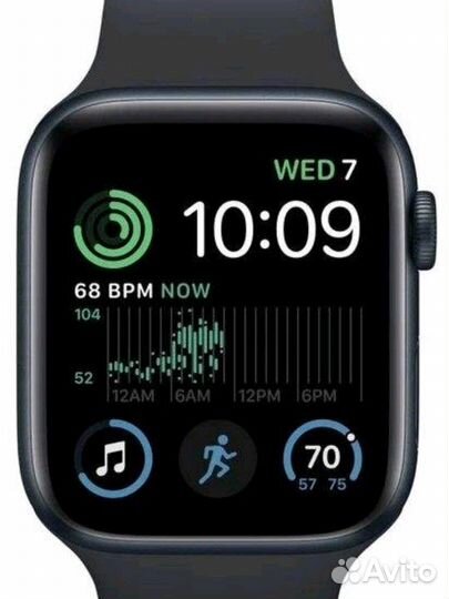 Apple Watch SE Gen 2 40mm Midnight новые Мегафон